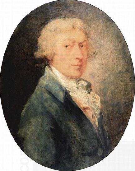 Thomas Gainsborough Self portrait oil painting picture